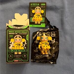 Yellow and Black Action Figure Playset